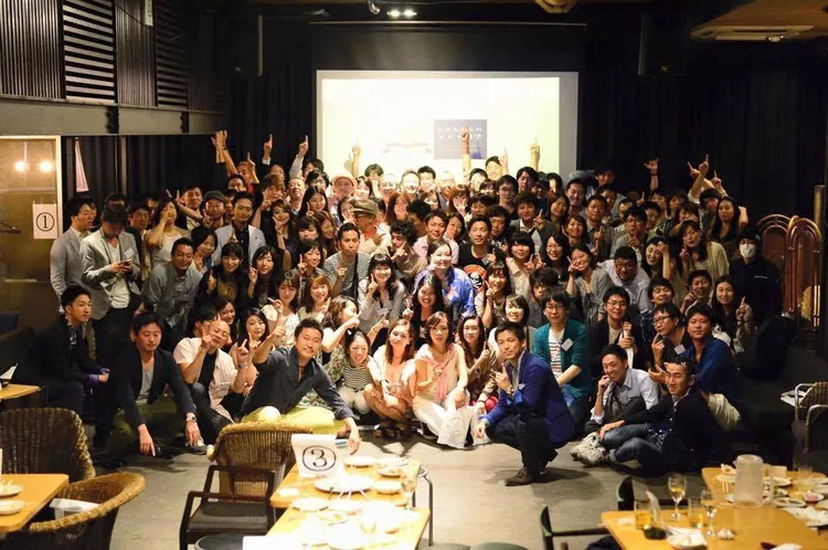 ミライズで出会った仲間との集合写真